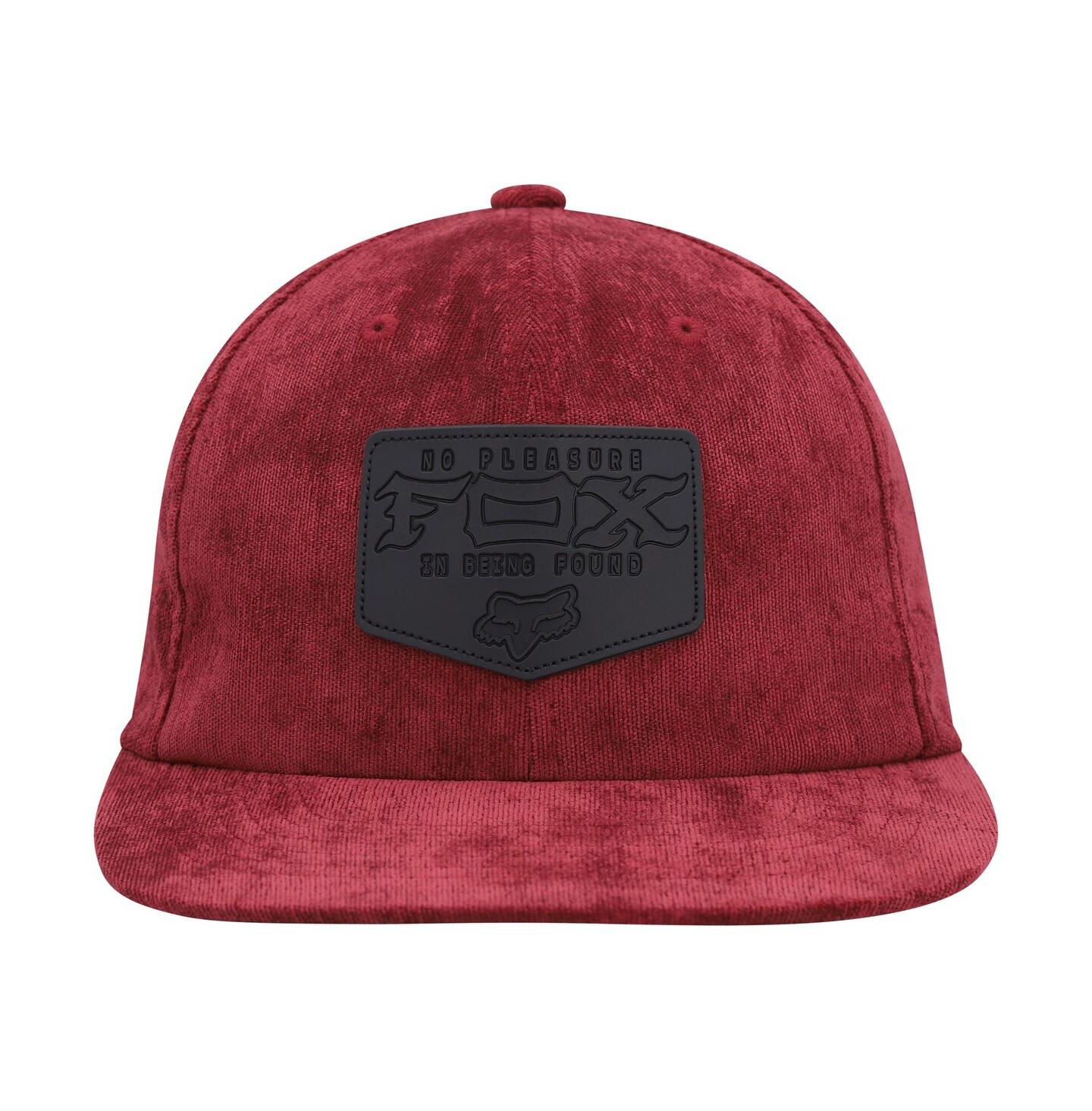 Мужская кепка Fox Maroon Fixated Snapback Hat — фото 2