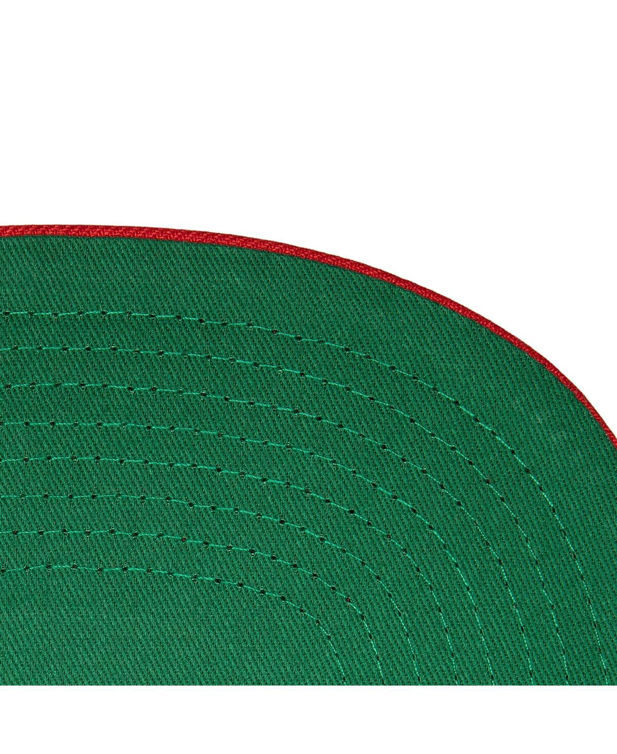 Mitchell & Ness Mitchell Ness Men's Black/red Chicago Blackhawks Day One Snapback Hat In Black