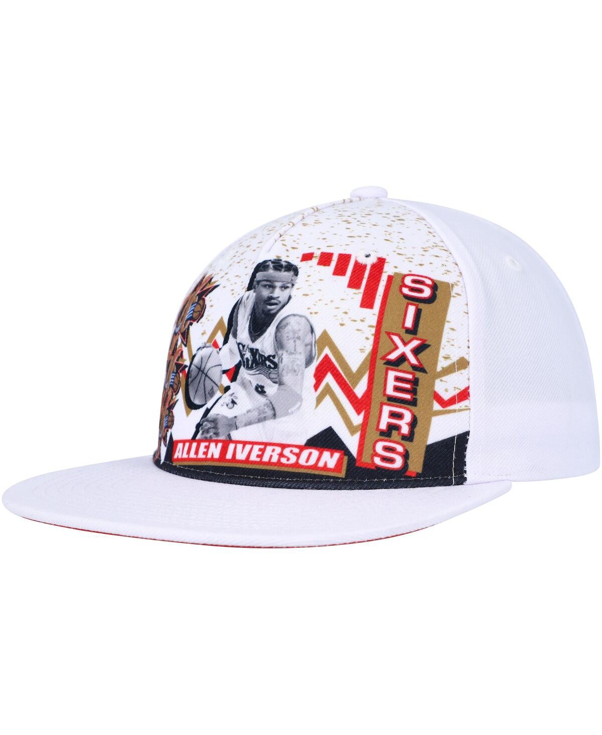 Men's Mitchell & Ness Black/Blue New York Knicks Hardwood Classics Low Big  Face Snapback Hat