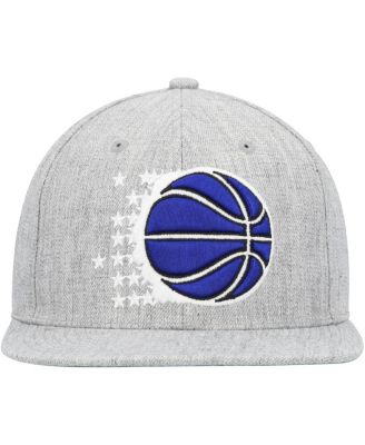 Men's Heather Gray Orlando Magic Hardwood Classics 2.0 Snapback Hat