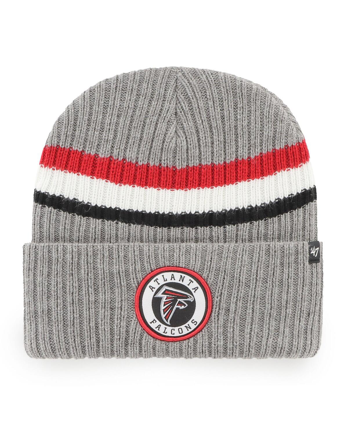 47 Brand Men's ' Gray Atlanta Falcons Highline Cuffed Knit Hat