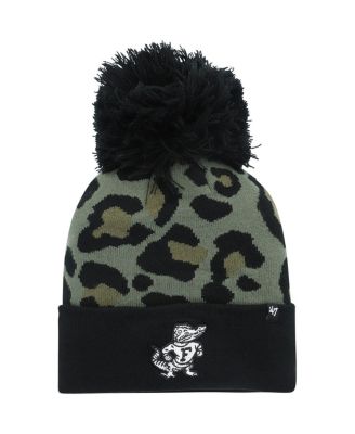 Womens 47 Brand Hunter Green Florida Gators Bagheera Cuffed Knit Hat with Pom 4590₽