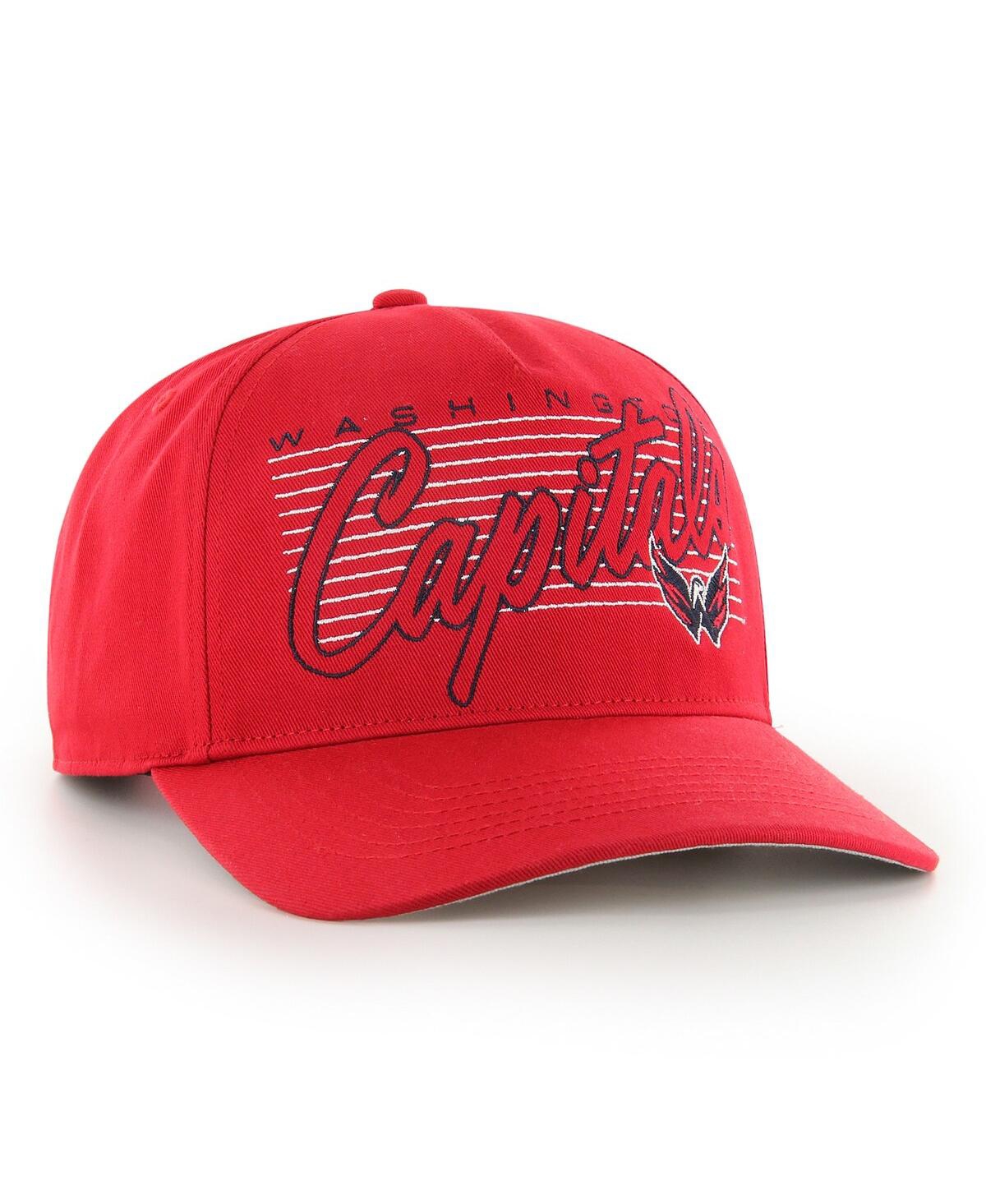 47 Brand Men's ' Red Washington Capitals Marquee Hitch Snapback Hat In Red