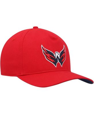 Men's Red Washington Capitals Primary Hitch Snapback Hat