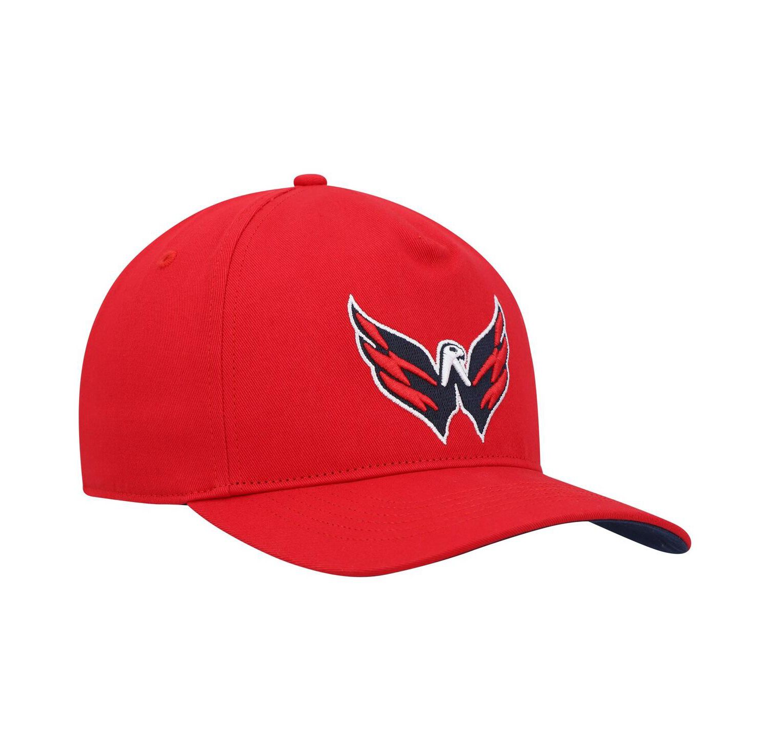 Men's Red Washington Capitals Primary Hitch Snapback Hat