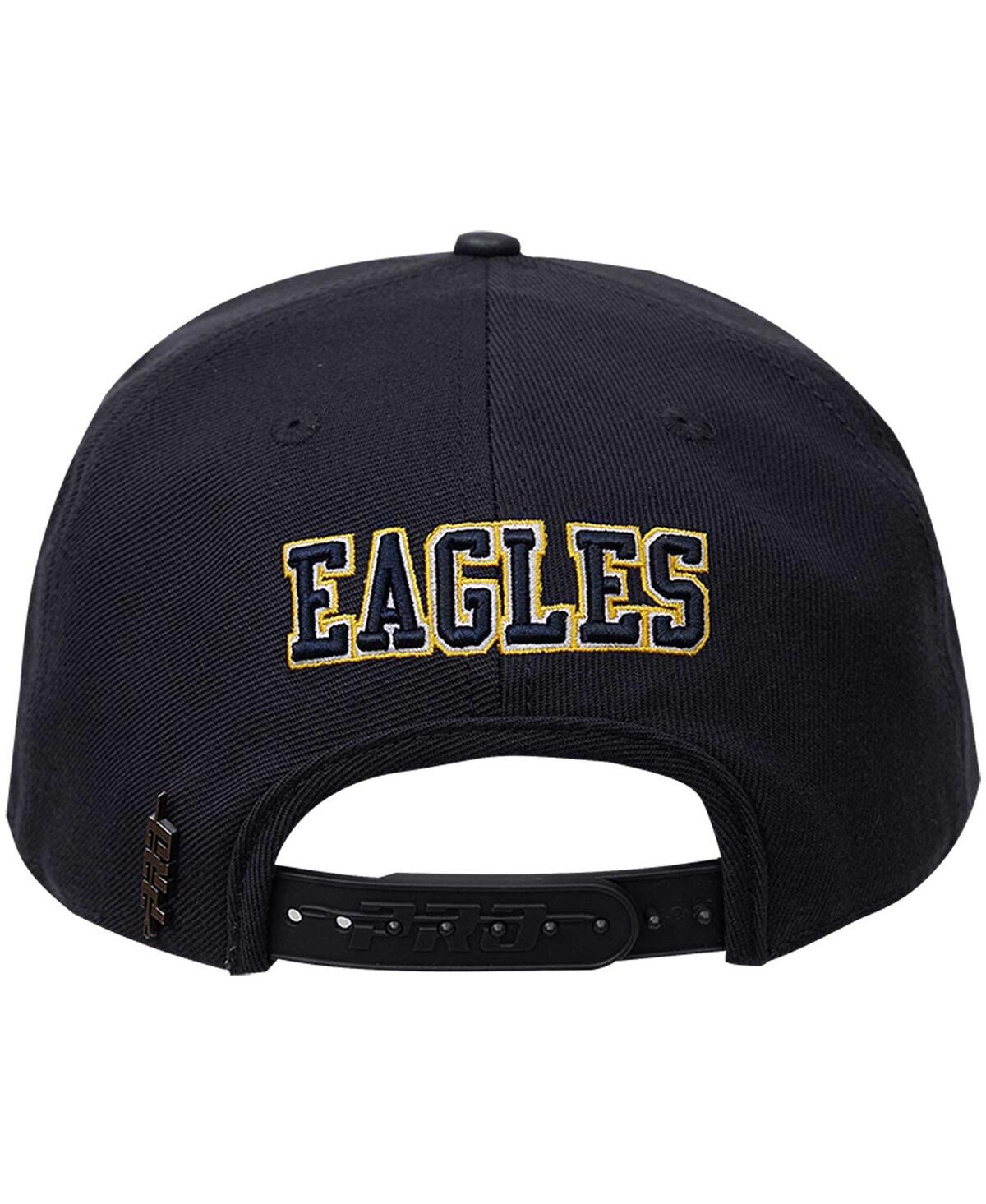Shop Pro Standard Men's  Black Coppin State Eagles Arch Over Logo Evergreen Snapback Hat