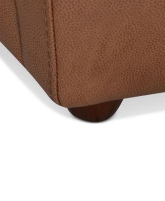 Polner 91" Leather Power Motion Sofa, Created for Macy's