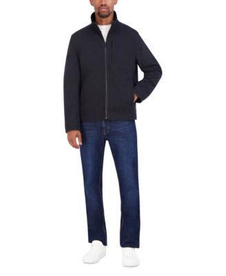 Men's Wool Blend Zip Jacket