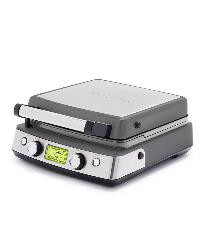 GreenPan Elite 4Square Nonstick Belgian & Regular Waffle Maker Macy's