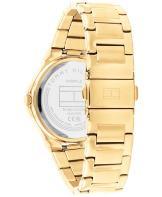 Tommy Hilfiger Women's Quartz Gold-Tone Stainless Steel Watch 36mm