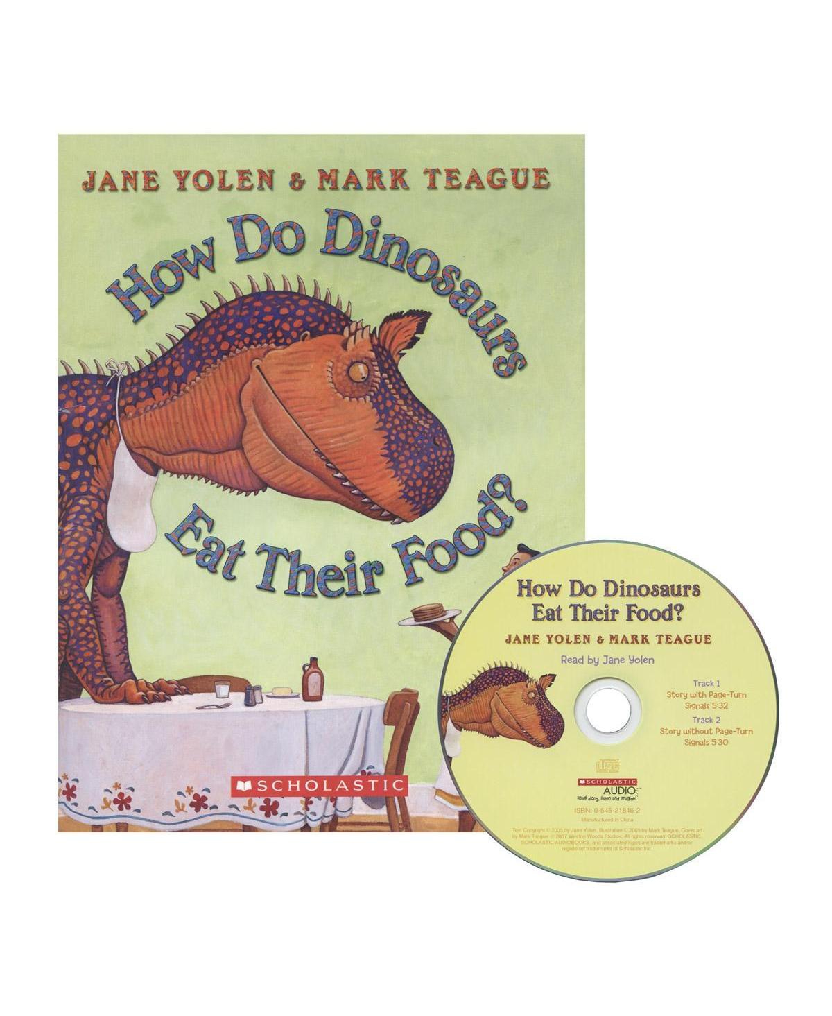 Kaplan Early Learning How Do Dinosaurs Book and Cd - Set of 3