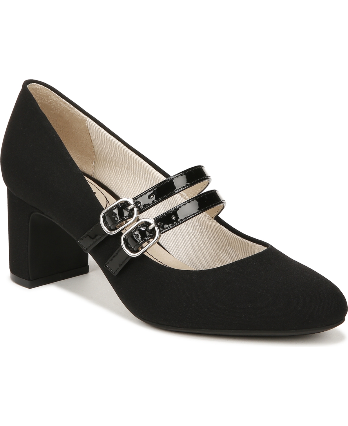 Retro Shoes – Women’s Heels, Flats & Sneakers LifeStride True Mary Jane Pumps - Black Micron $55.99 AT vintagedancer.com