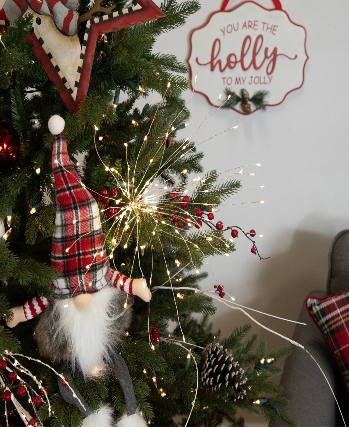 Northlight Light Emitting Diode (Led) Lighted Firework Branch Christmas Decoration Warm Lights