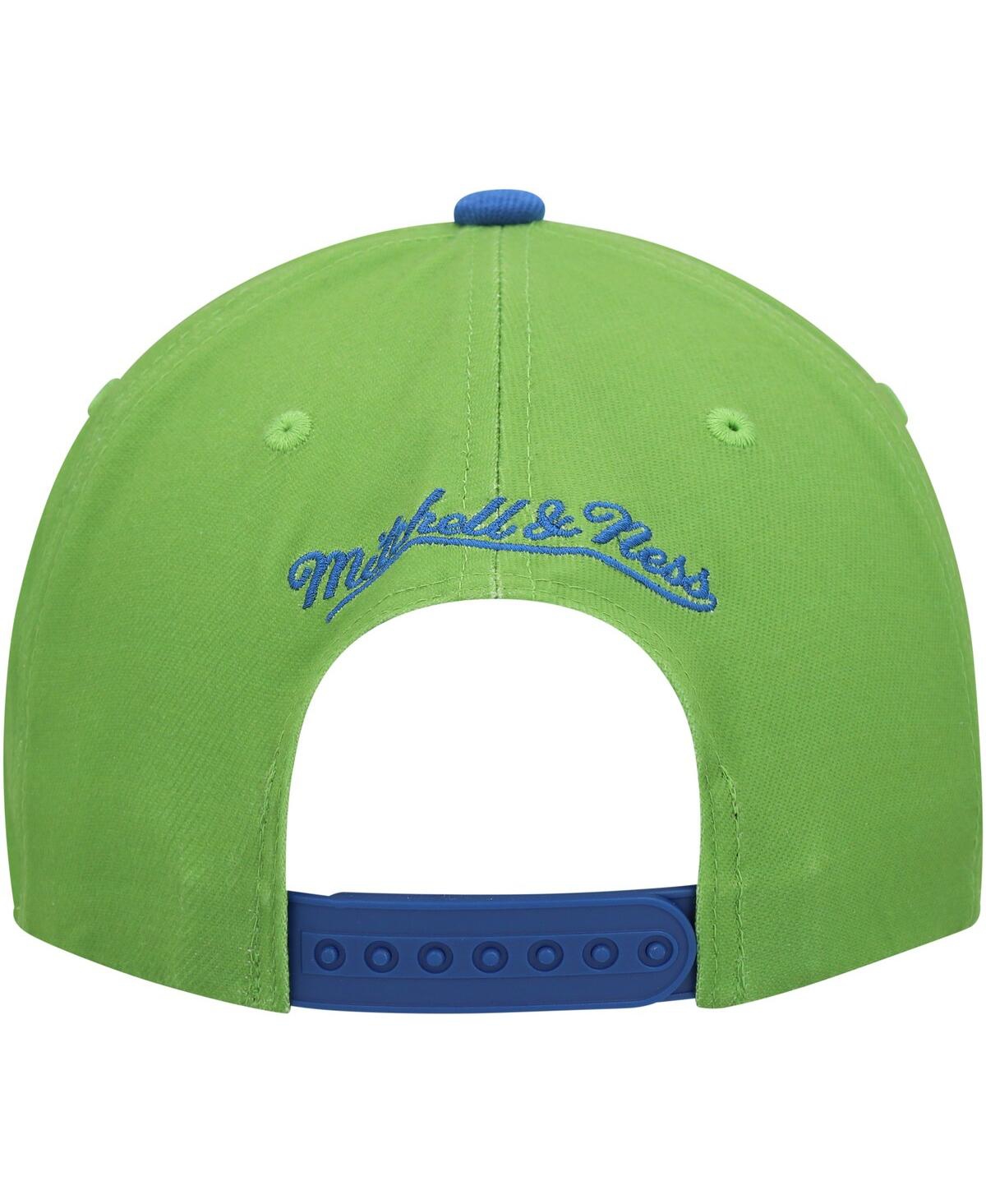 Men's Mitchell & NessSeattle Sounders Fc Team Script 2.0 Stretch Snapback Hat - Green