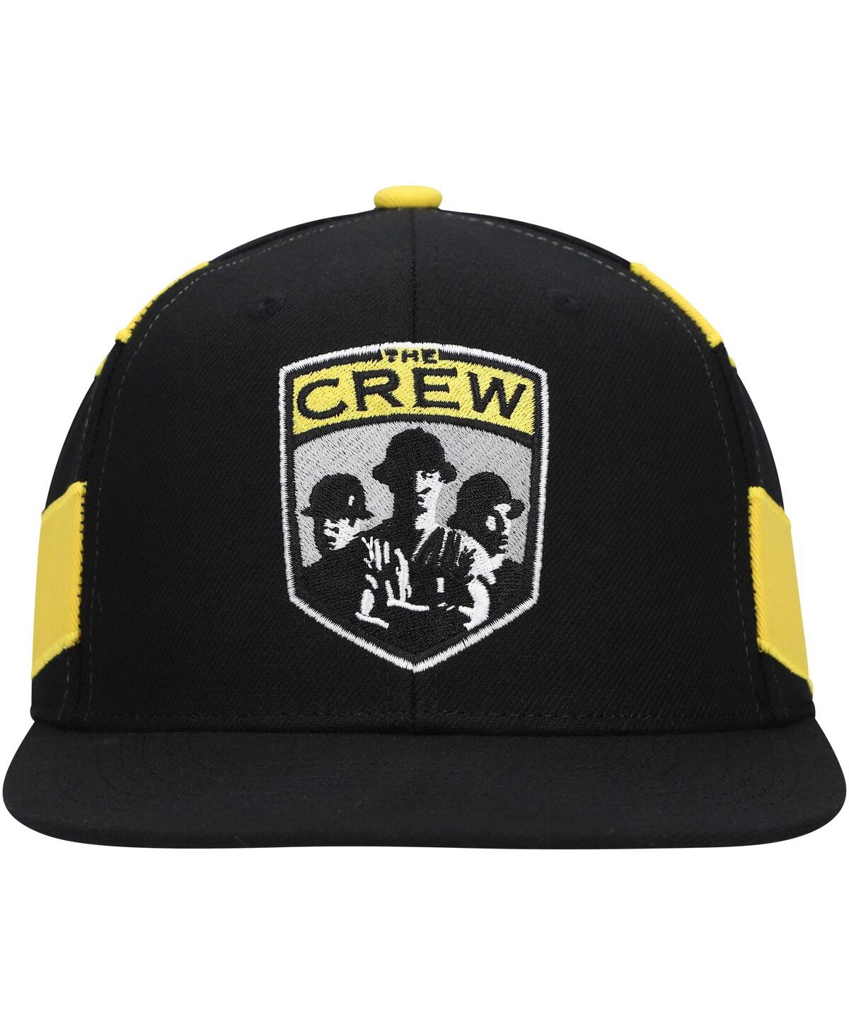 Mitchell & Ness Men's Black Columbus Crew Historic Logo Since '96 Jersey Hook Snapback Hat In Black