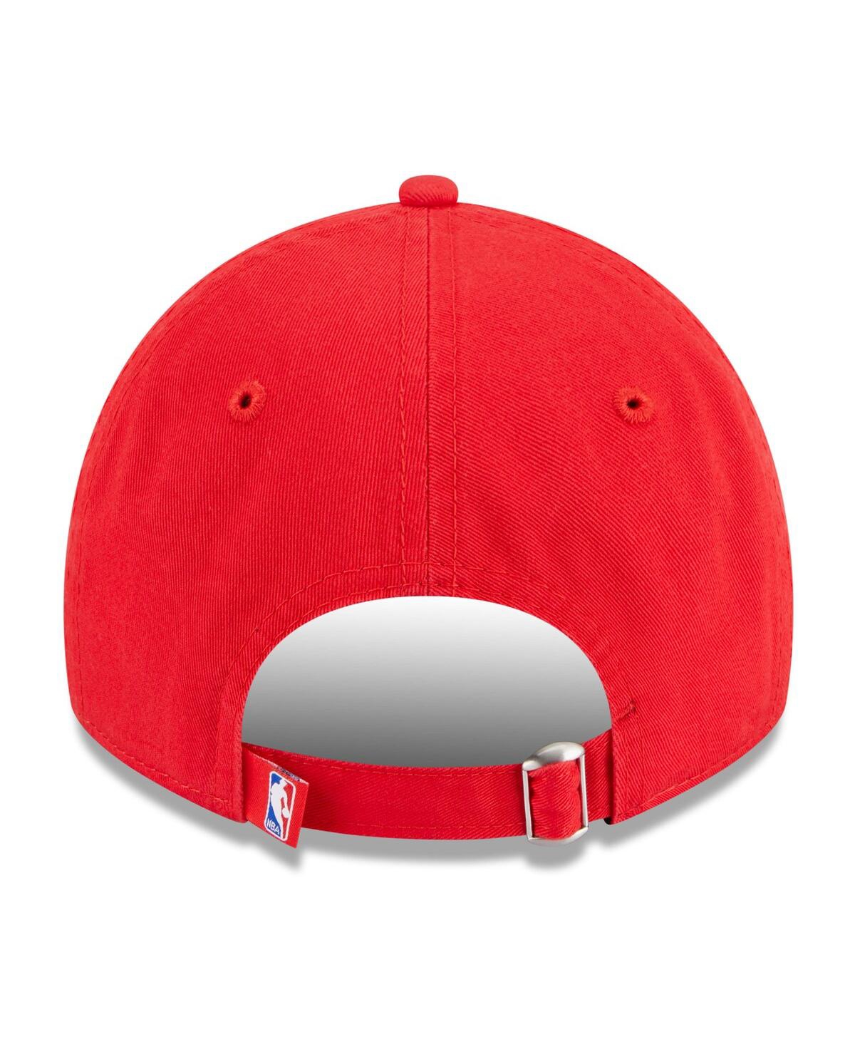 Shop New Era Men's  Red Houston Rockets 2023 Nba Draft 9twenty Adjustable Hat