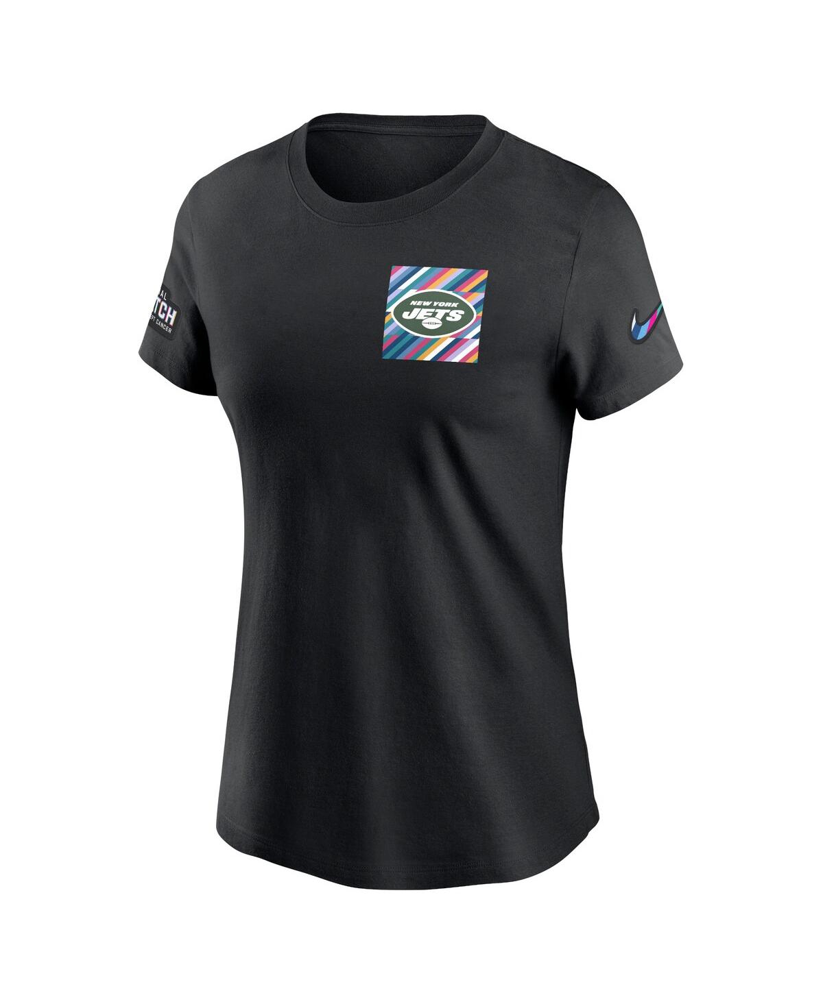 Shop Nike Women's  Black New York Jets 2023 Nfl Crucial Catch Sideline Tri-blend T-shirt