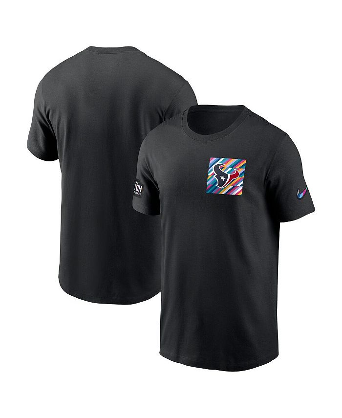 Nike Men's Black Houston Texans 2023 NFL Crucial Catch Sideline Tri-Blend T- shirt - Macy's