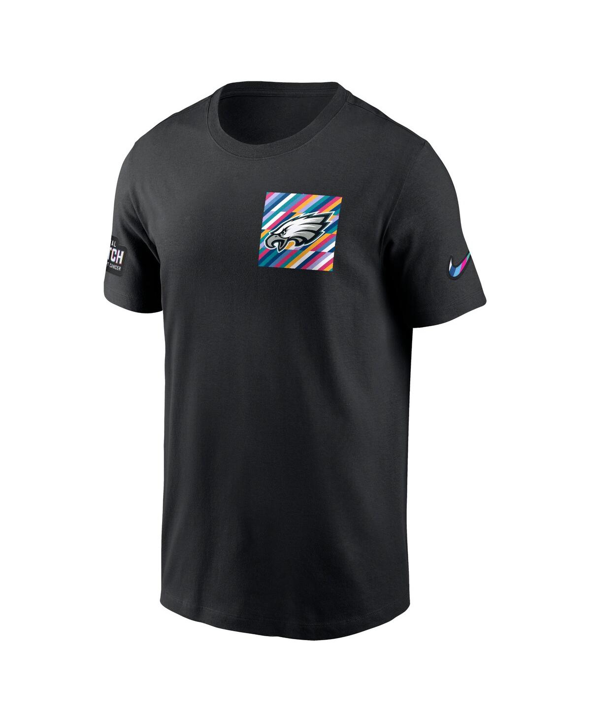 Shop Nike Men's  Black Philadelphia Eagles 2023 Nfl Crucial Catch Sideline Tri-blend T-shirt