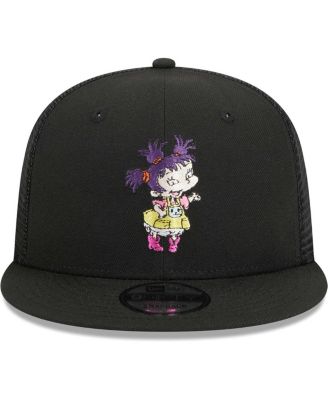 Men's Black Rugrats Kimi Trucker 9FIFTY Snapback Hat