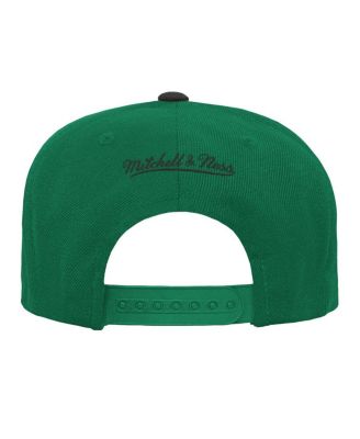 Big Boys and Girls Kelly Green, Black Boston Celtics Two-Tone Snapback Hat