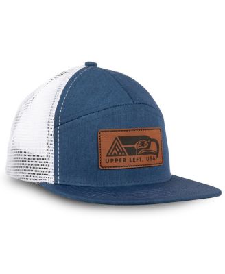 Men's College Navy Seattle Seahawks Cornerstone Snapback Adjustable Hat