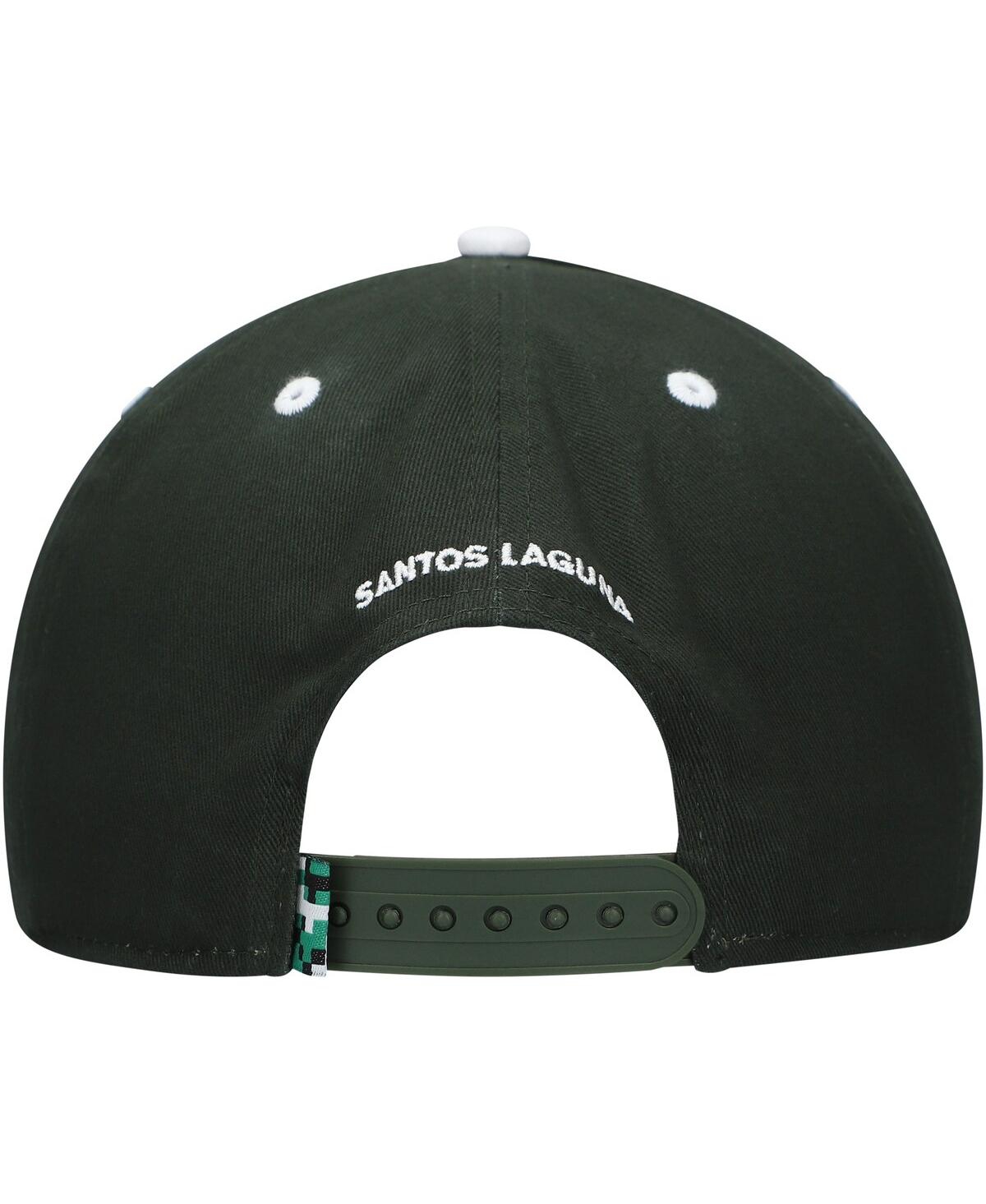 Shop Fan Ink Men's  Green Santos Laguna Bankroll Snapback Hat