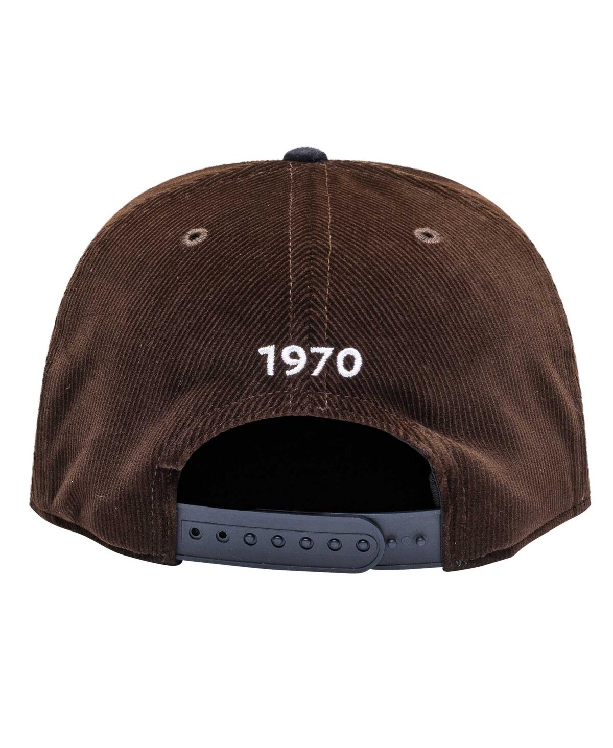 Fan Ink Men's Brown Paris Saint-germain Cognac Snapback Hat In Brown
