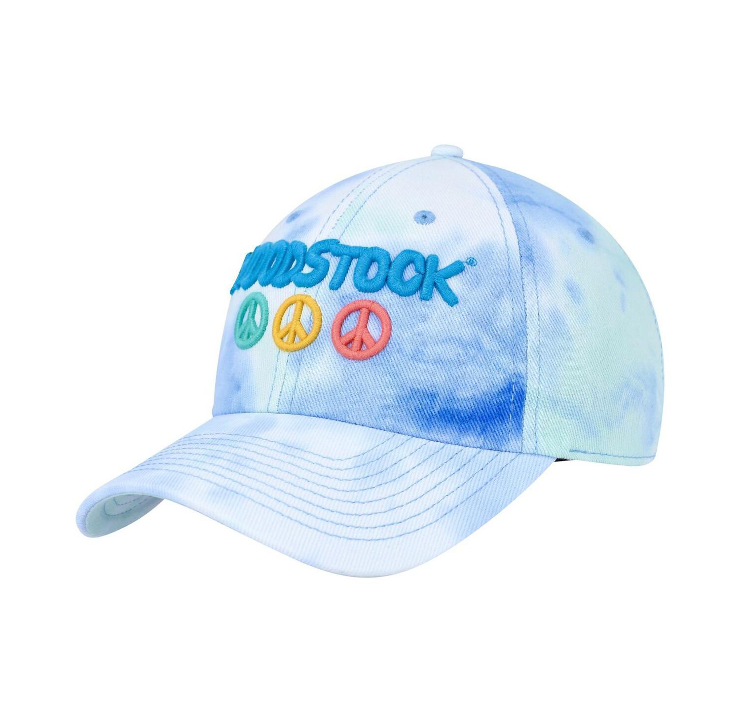 Men's and Women's Blue Woodstock Ballpark Adjustable Hat