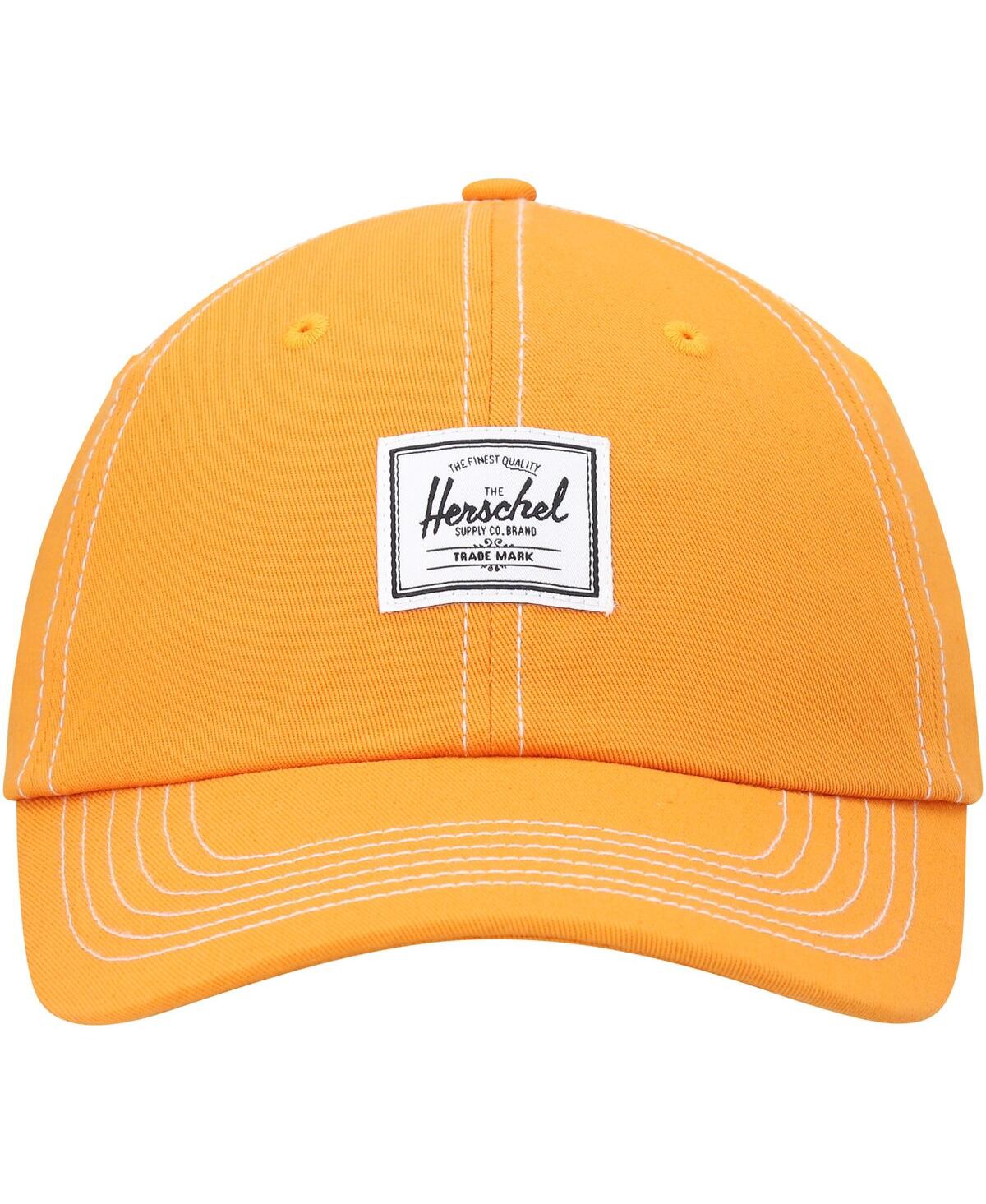 Shop Herschel Men's  Supply Co. Orange Sylas Adjustable Hat