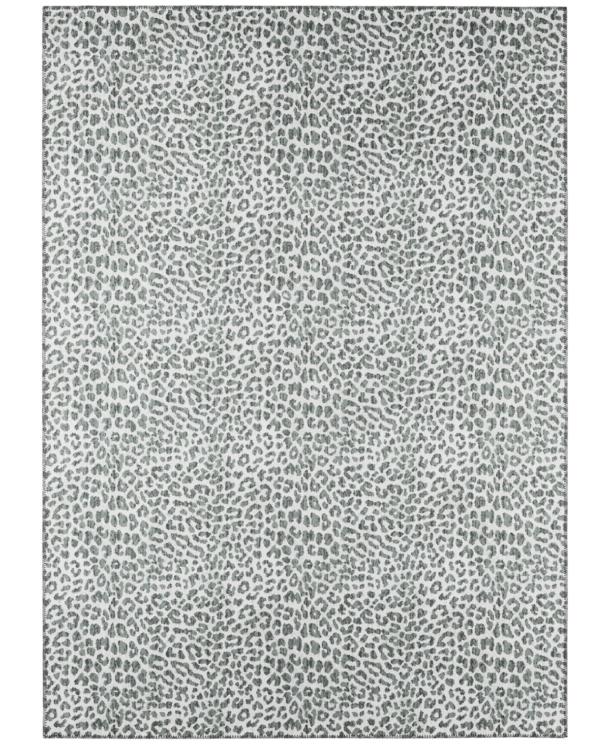 Addison Safari Outdoor Washable ASF32 9' x 12' Area Rug - Gray