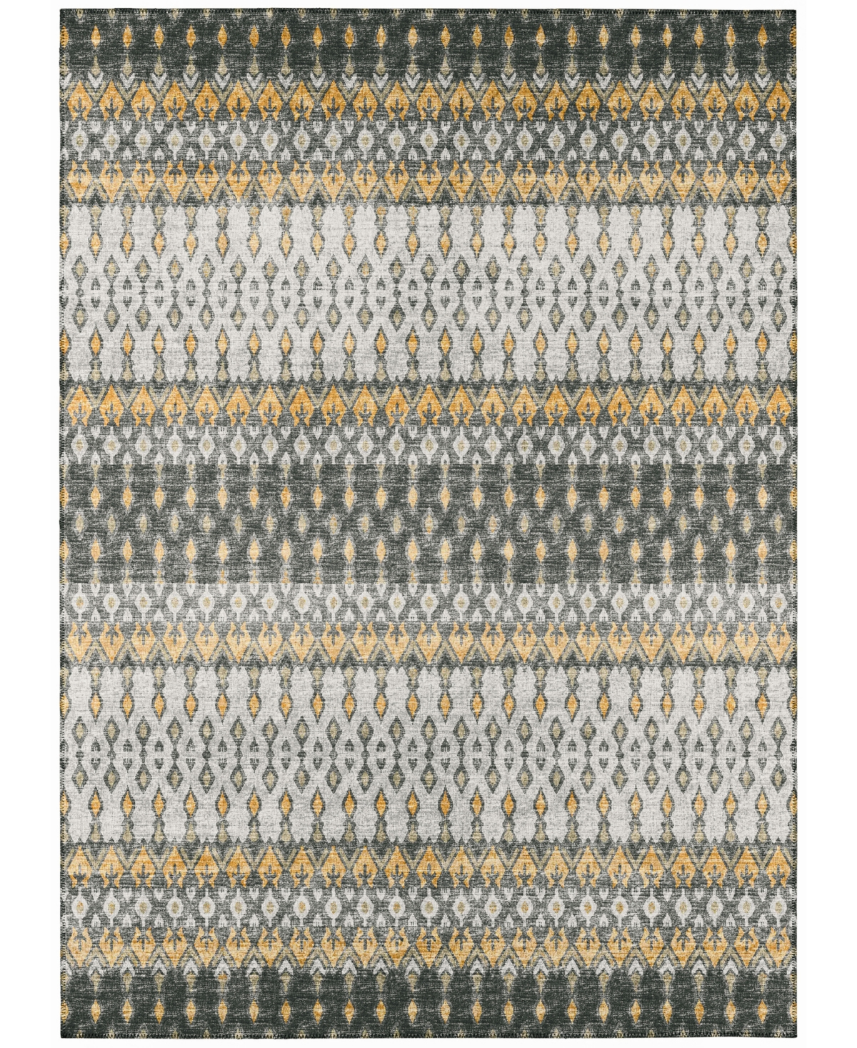 Addison Bravado Outdoor Washable ABV31 10' x 14' Area Rug - Gray