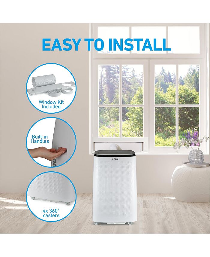 COBY Portable Air Conditioner 4in1 AC Unit, Heater, Dehumidifier
