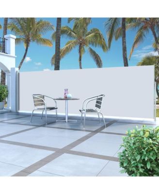 Retractable Side Awning 63"x196.9" Cream