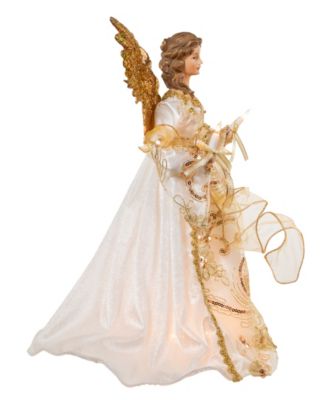 Kurt Adler 16" Angel Tree Topper - Macy's