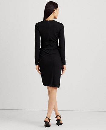 Lauren ralph lauren shop surplice jersey dress