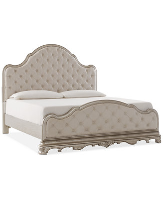 Furniture Nicosa King Bed, Created for Macy's - Macy's