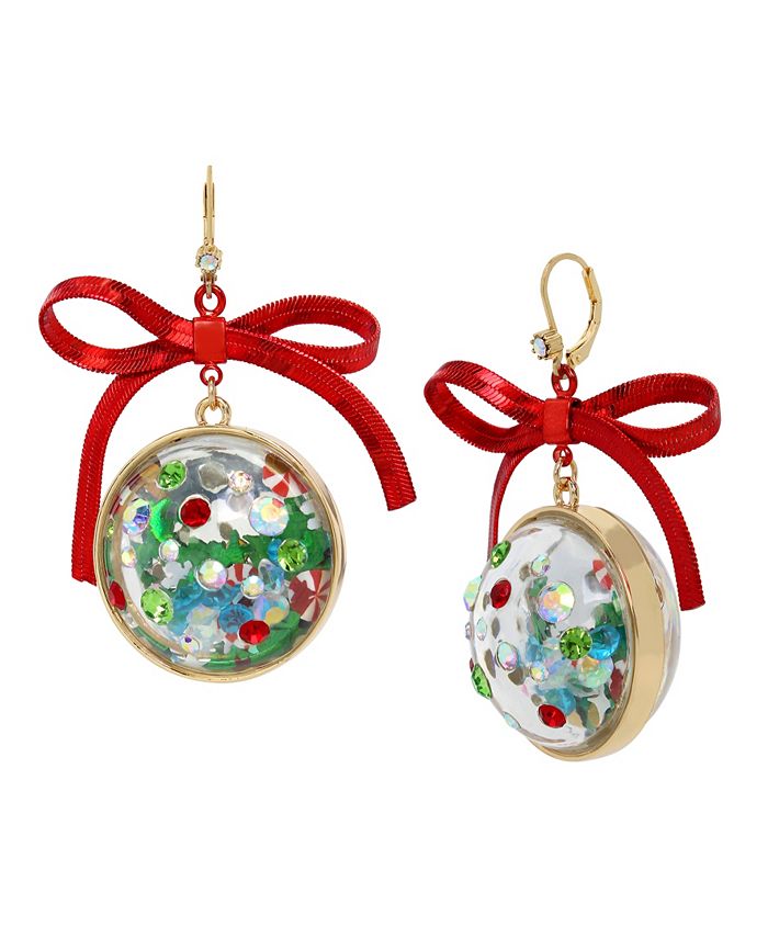 Macy's outlet christmas earrings
