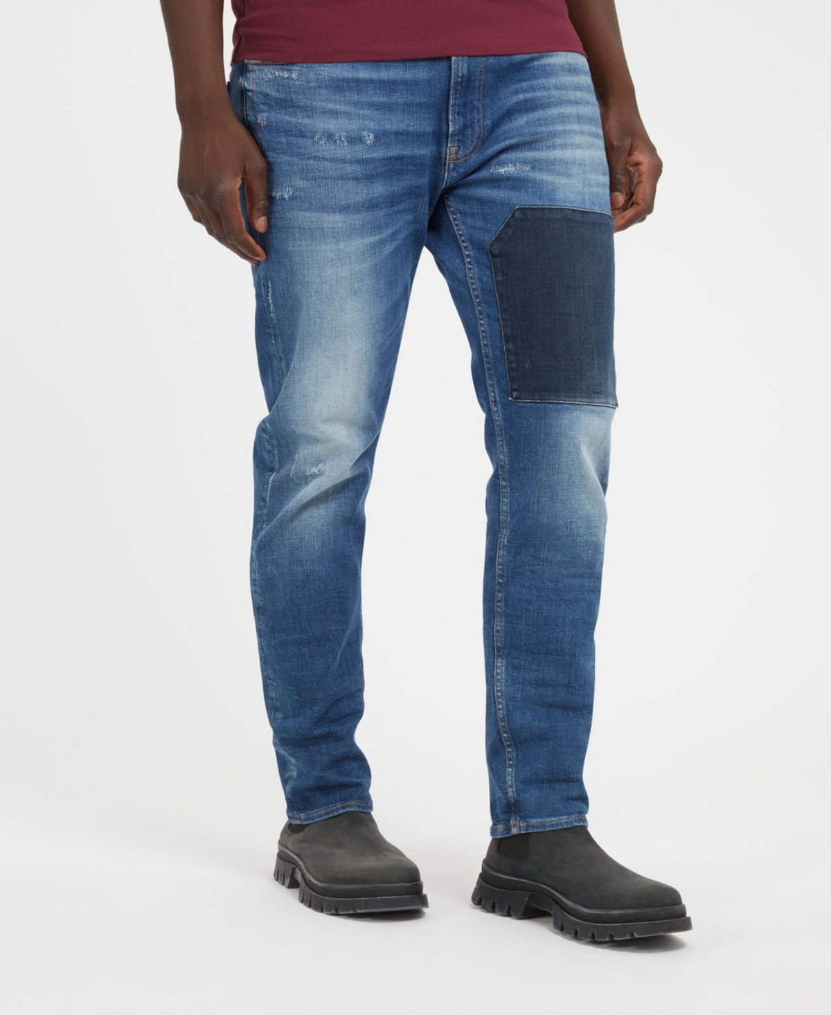 Guess Men's James Denim Jeans In Medium Wash