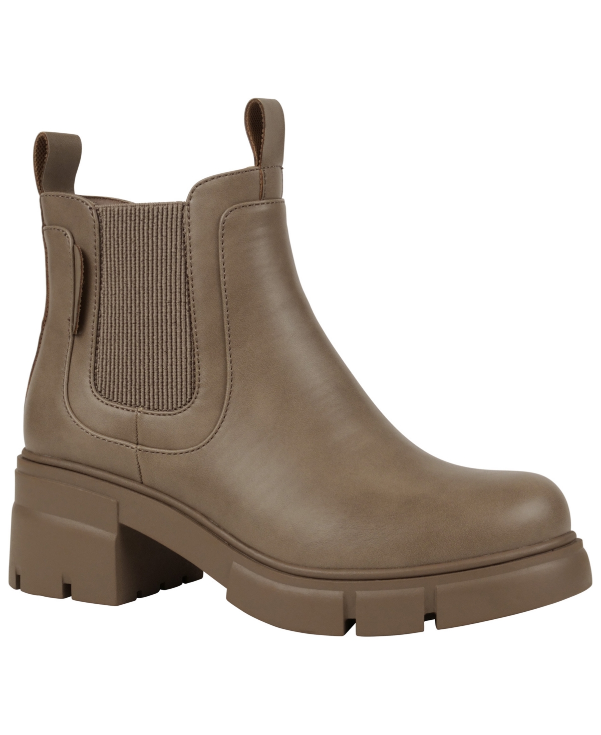 Gc Shoes Women's William Pull Tab Lug Sole Chelsea Booties