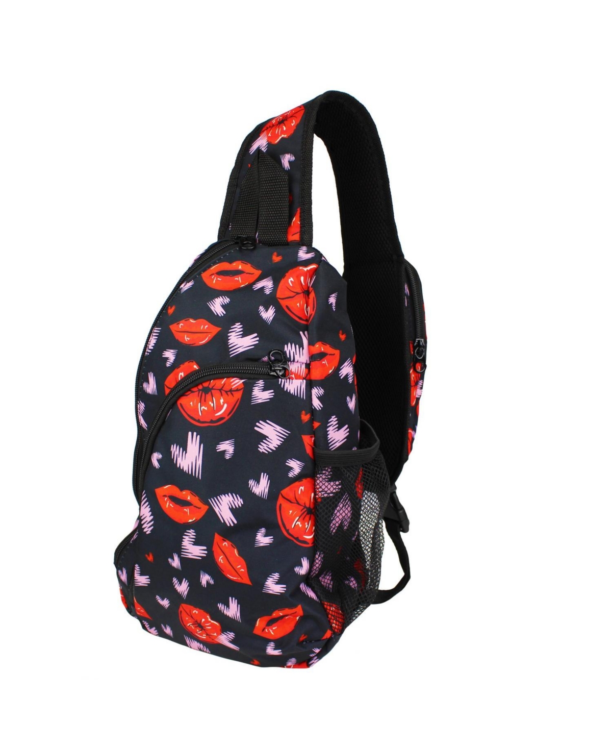 Love 14-Inch Trendy Crossbody Bag for Women - Hearts