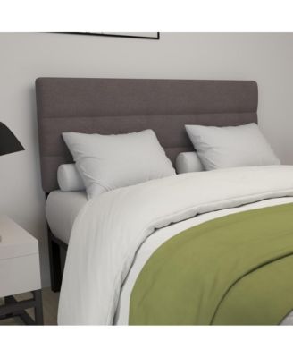 Coppola Queen size Metal Frame Tufted Upholstery And Powder Coated Headboard