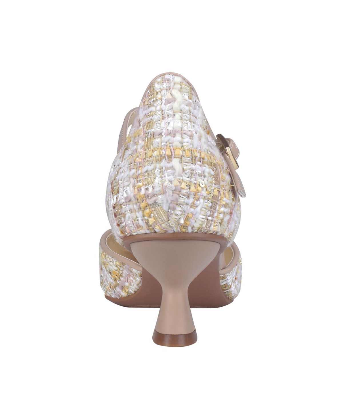 Impo Women's Edmee Pointed Toe Kitten Heel Ankle Strap Pumps