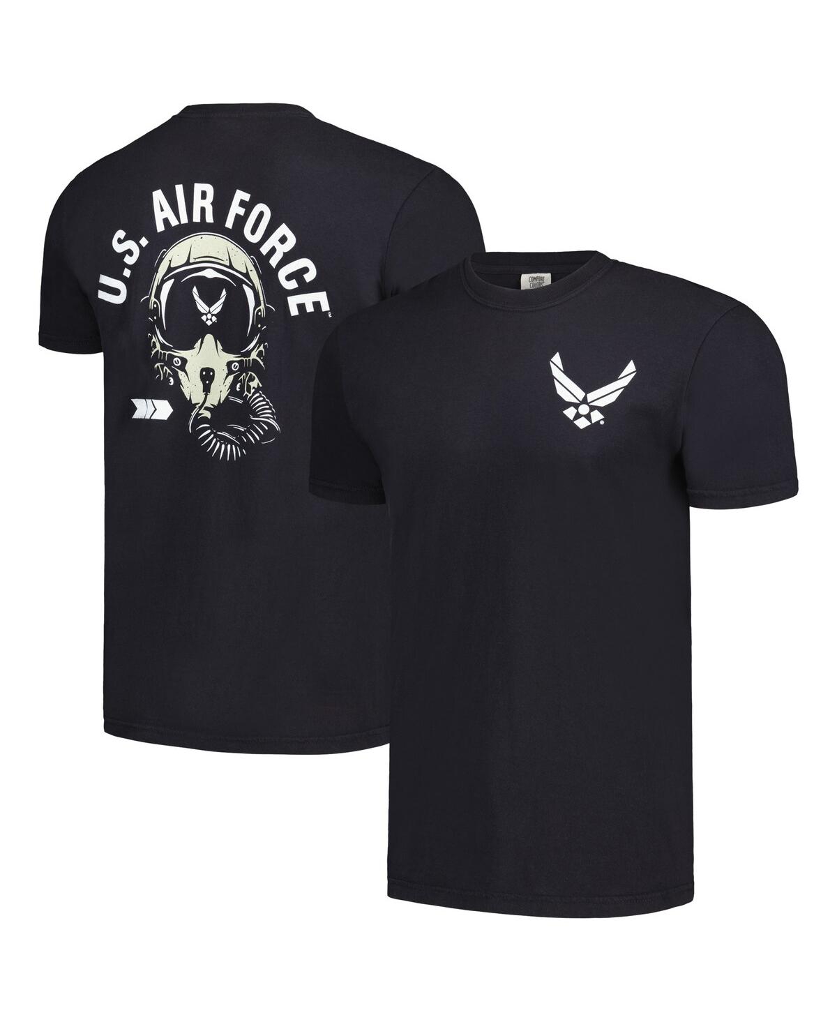 Men's Black Air Force Falcons Comfort Color T-shirt - Black