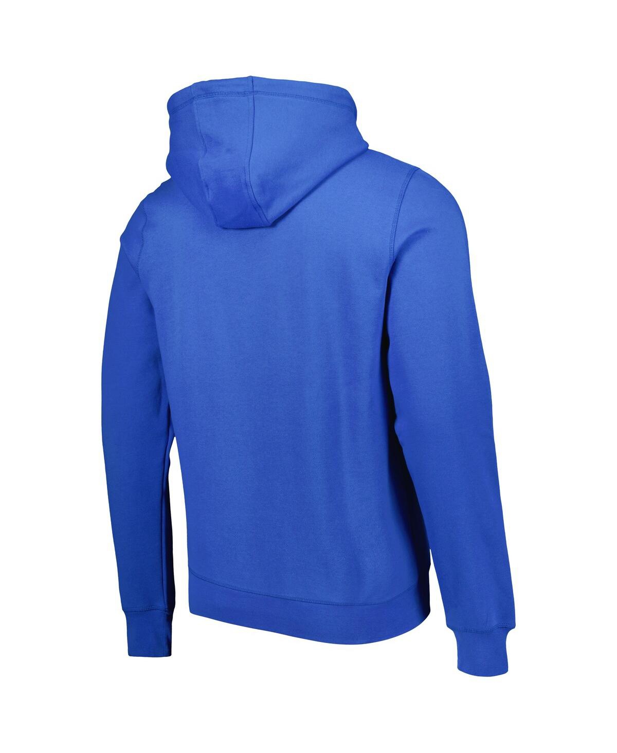 NEW ERA MEN'S NEW ERA ROYAL LOS ANGELES RAMS INK DYE PULLOVER HOODIE 