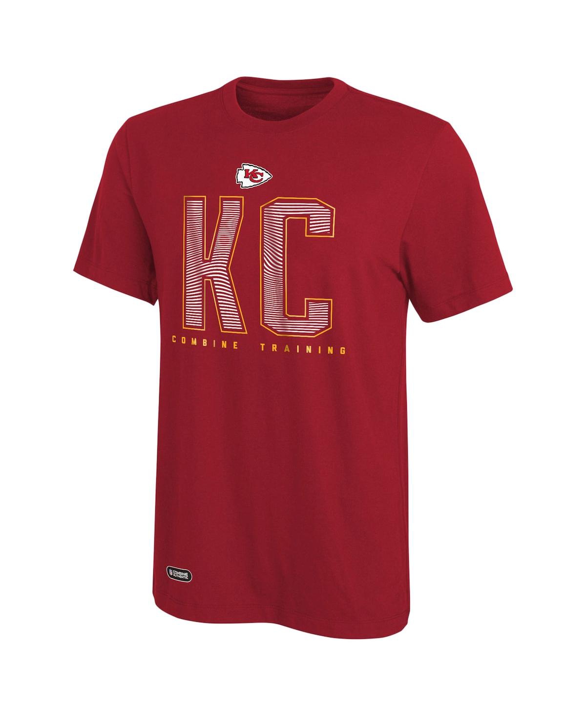 Outerstuff Men's Red Kansas City Chiefs Record Setter T-shirt