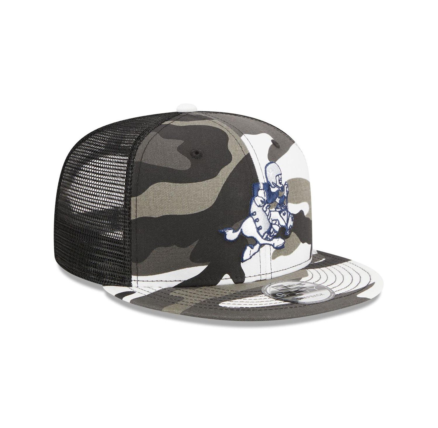 Men's Urban Camo Dallas Cowboys 9FIFTY Trucker Snapback Hat