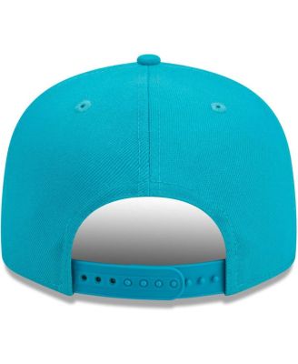 Men's Aqua Miami Dolphins Main Script 9FIFTY Snapback Hat