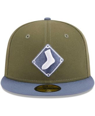 Men's Olive, Blue Chicago White Sox 59FIFTY Fitted Hat