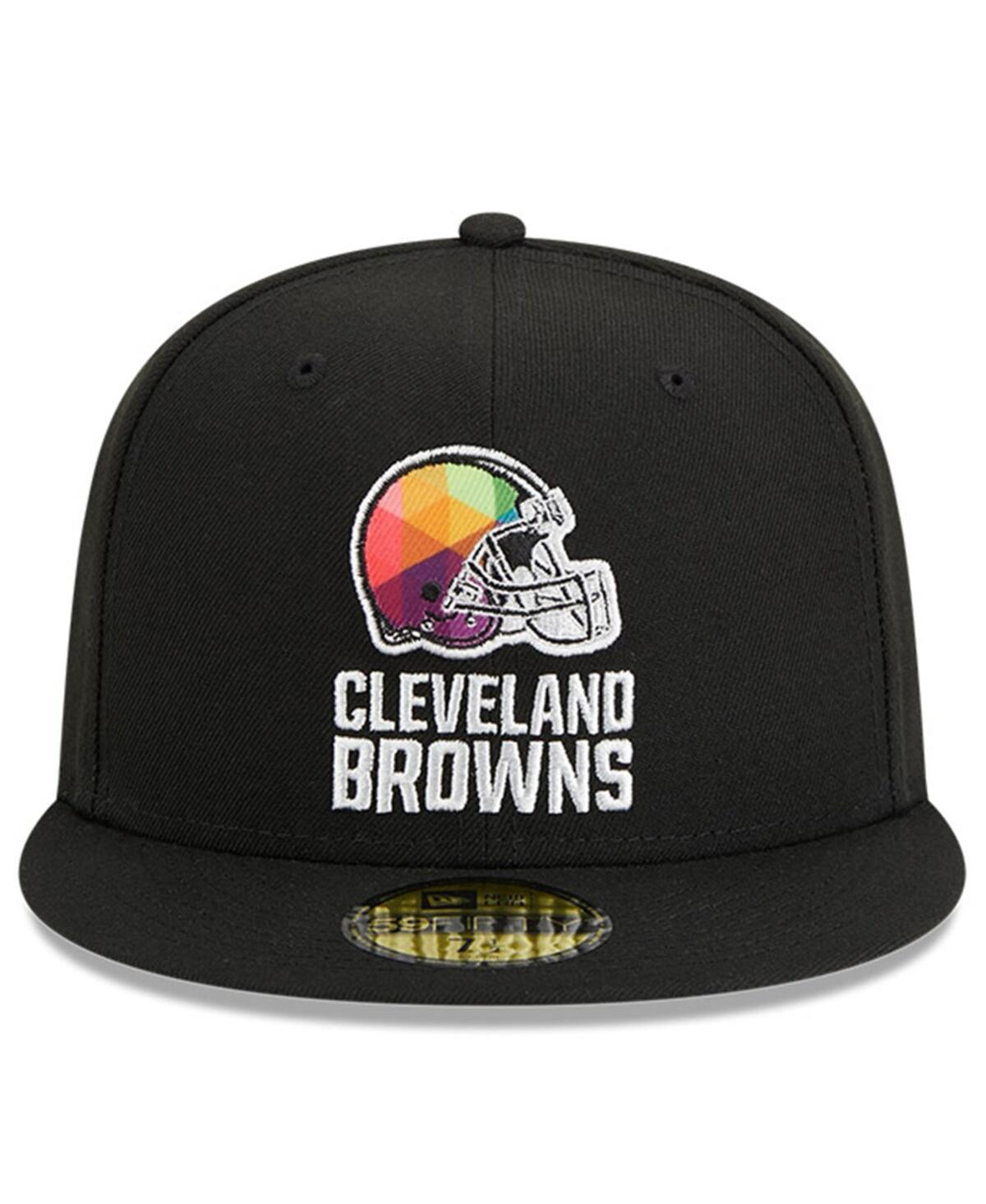 Men's New EraCleveland Browns 2023 Nfl Crucial Catch 59FIFTY Fitted Hat - Black